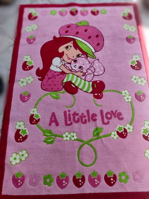 Children's rug like new 1.40x2.00 with cotton and child design