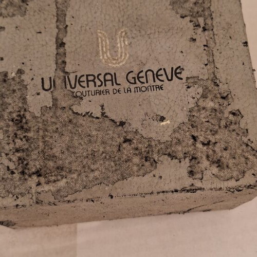 Universal Geneve watch boxes refurbished, set of 4