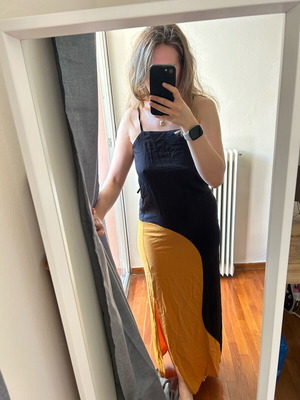 Sugarfree Καλοκαιρινό Διχρωμο Φόρεμα One Size/ Sugarfree Summer Dress One size