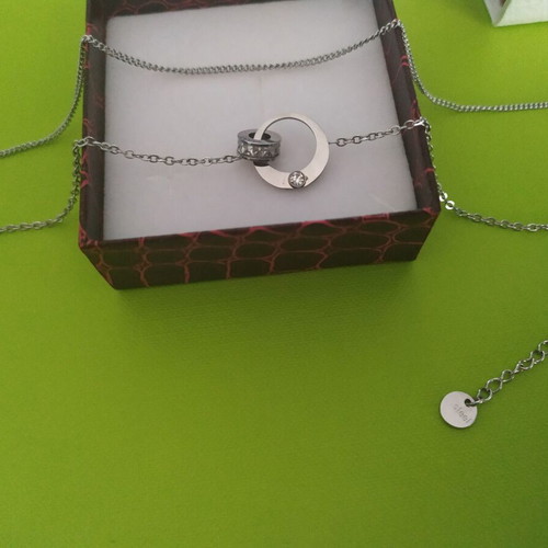 Steel jewelry used, rings, anklets, star necklace