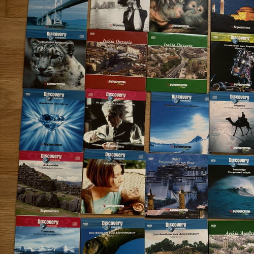 Documentary DVD collection like new, 120+ Discovery Channel and BBC