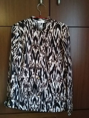 Calvin Klein women's blouse new, size S/M, beige-brown