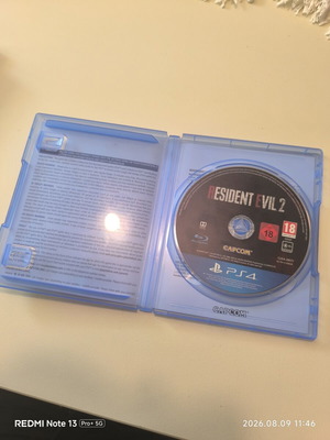 Resident Evil 2 Remake PS4 game like new