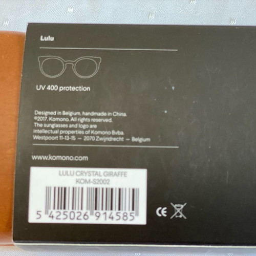 Komono The Lulu sunglasses new, brown, vintage style