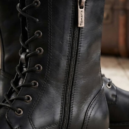 Tamaris basic black ankle boots size 38