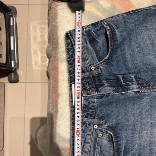 Zara Straight Jean used, size 38, blue