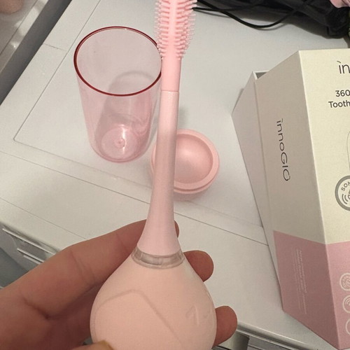 Innogio electric toothbrush for children 360 degrees pink like new