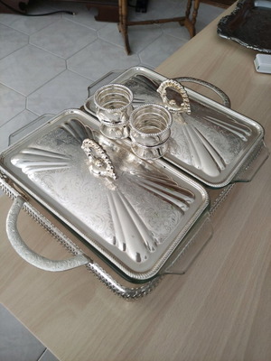 Fondue pot used