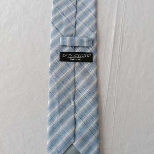 Bonaparte tie blue with white stripes like new