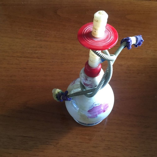 Vintage hookah used from Egypt