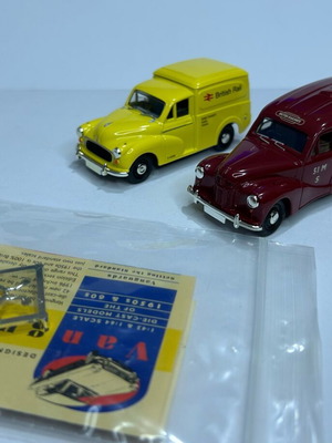 Lledo Vanguards 1996 Set Austin A40 Van 50's & Morris Minor 60's New