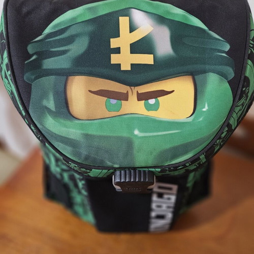 LEGO Ninjago School Backpack Green Ninja Lloyd like new