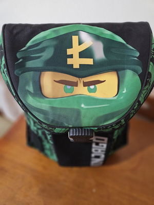 Σχολική τσάντα LEGO Ninjago Green Ninja Lloyd σαν καινούργιο