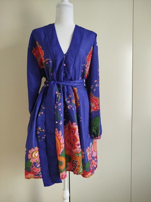 Mochy ethnic dress like new, multicolor, size S/M