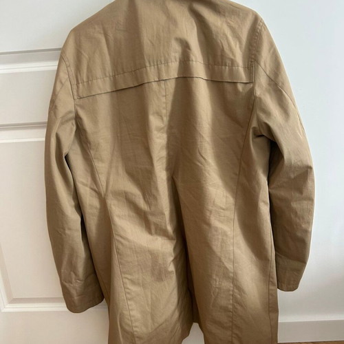 Massimo Dutti trench coat mens beige, like new, size M