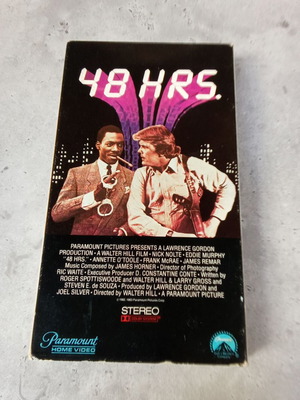 48 Hrs VHS tape used, Eddie Murphy, 1980s