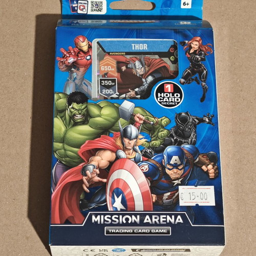 Mission Arena Decks Spiderman and Avengers, new, pack of 2