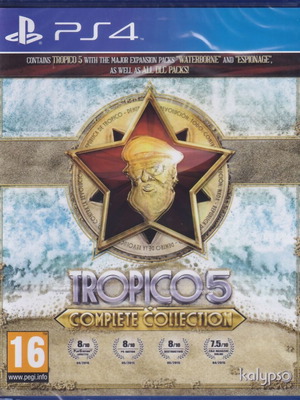 Tropico 5 Complete Collection PlayStation 4 new factory sealed