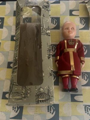 6' Doll made in England used with box
