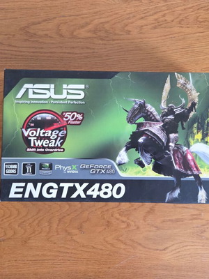 Asus GTX 480 ENGTX480 graphics card box used