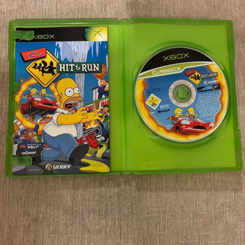 The Simpsons Hit & Run Xbox Original used, full English version