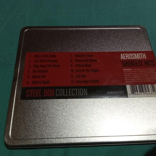 Aerosmith Greatest Hits steel box collection used