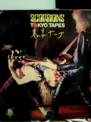 Scorpions Tokyo Tapes vinyl used, rock