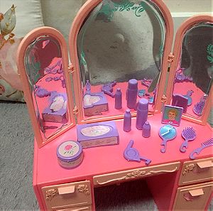 Sweet Roses Barbie Mattel mirror καθρέφτης μπουντουάρ
