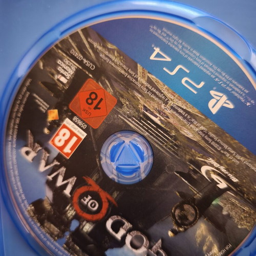 God of War PS4 game used, original with booklet