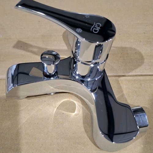 Atros chrome bathroom faucet with Cold start technology new