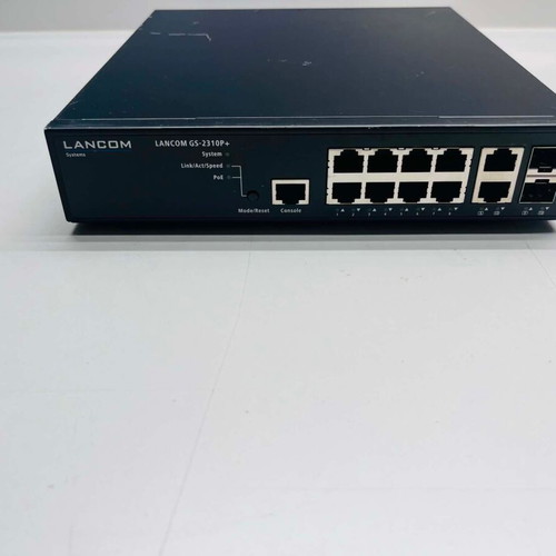 Lancom GS-2310P+ Fully Managed PoE+ Network Switch like new