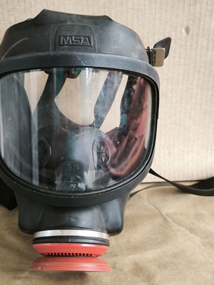 Full face mask Msa Auer 3S like new without filter