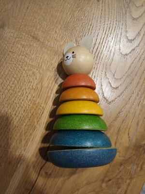Plan toys Stacking Ring Mouse μεταχειρισμένο σε πολύ καλή κατάσταση