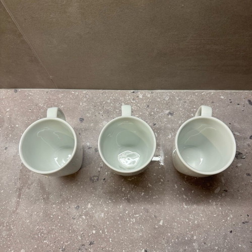 IKEA mugs set of 3 like new, white