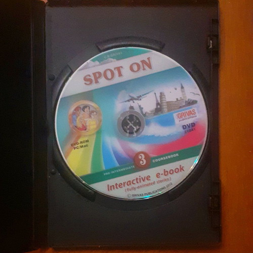 Spot On 3 coursebook new, interactive ebook DVD, pre-intermediate