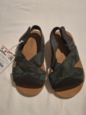 Zara sandals new size 20 in dark blue