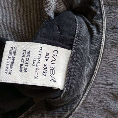 Gabba men's pants gray like new, size 30/32
