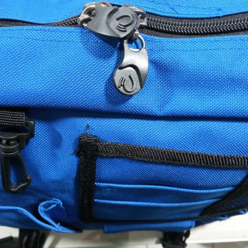 Messenger bag new blue shoulder with durable material and pockets
