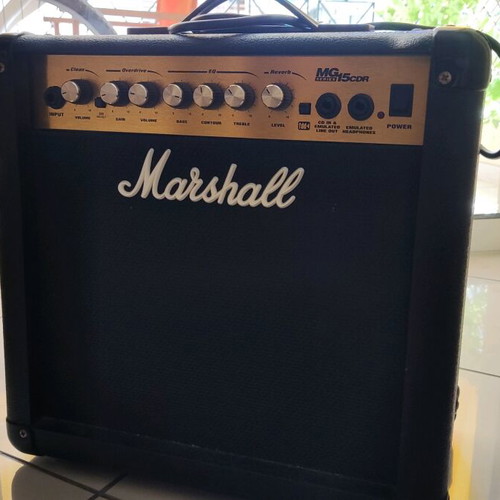 Marshall MG15GFX amplifier used, MG Gold series