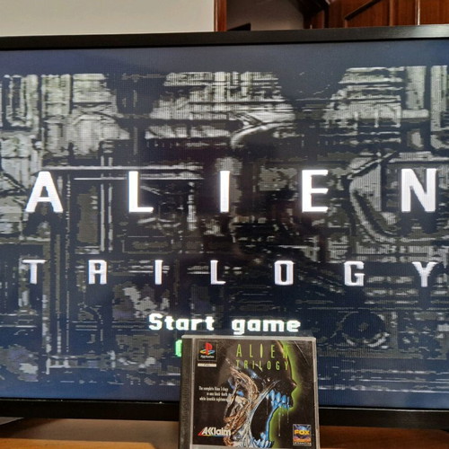 Alien Trilogy PS1 used for PlayStation