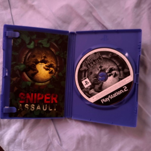 Sniper Assault PS2 unused