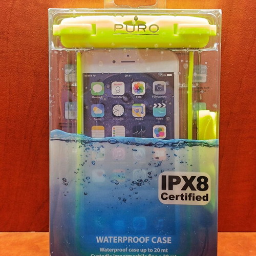 Puro waterproof case up to 5.1" new, plastic