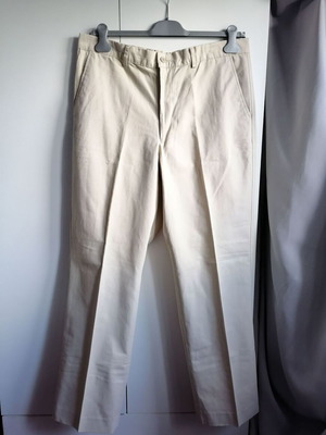 Farah Weekend men's pants XL new beige cotton