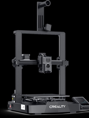 Creality Ender 3V3 KE 3D printer like new with Bambu ABS filament