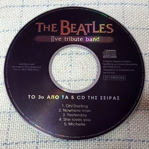 The Beatles Live Tribute Band No.3 CD used