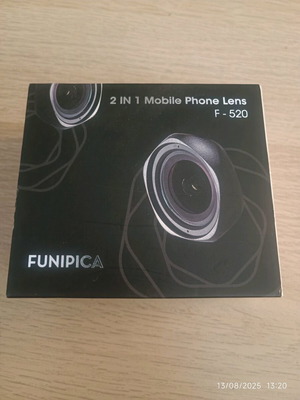 Funipica set with 2 clamer lenses for mobile phone new