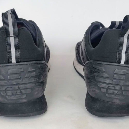 Emporio Armani EA7 trainers used, size 43, black