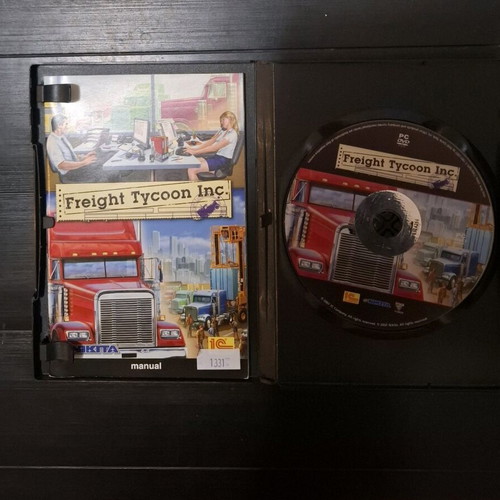 Freight Tycoon Inc. PC used simulation game