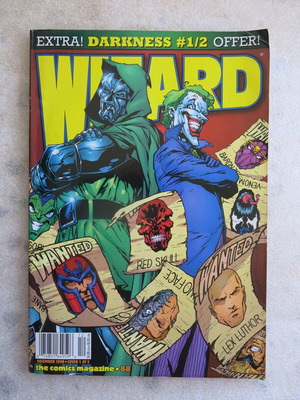 Wizard Magazine #088 μεταχειρισμένο, εξώφυλλο με Doctor Doom και Joker