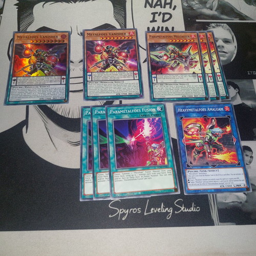 Metalfoes Yu-Gi-Oh! Package like new